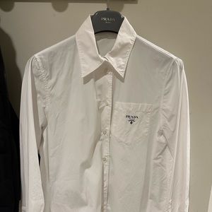 Prada white shirt